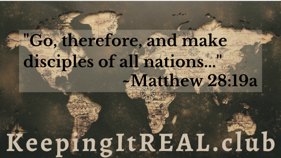 Go, therefore, and make disciples of all nations. Matthew 29:19a