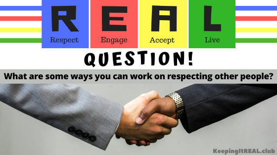 Question: Respecting Others?