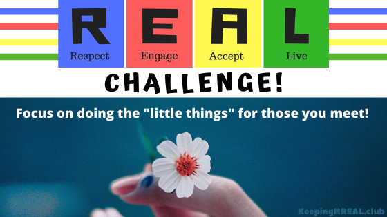 Challenge: The Little Things!