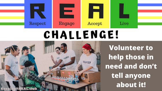 Challenge: Volunteer Quietly