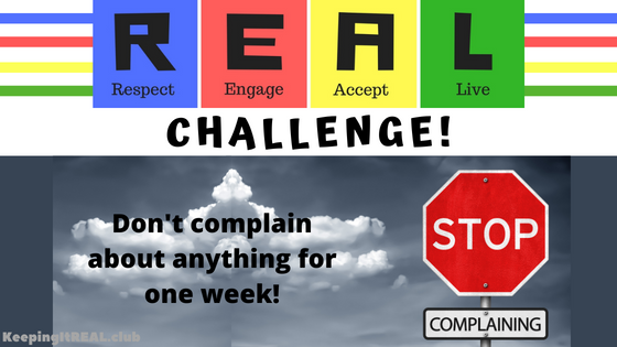 Challenge: Don’t Complain